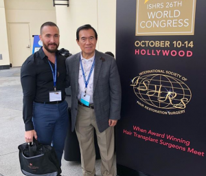 Dr. Varona at The 26th International Society of Hair Restoration Surgery (ISHRS)